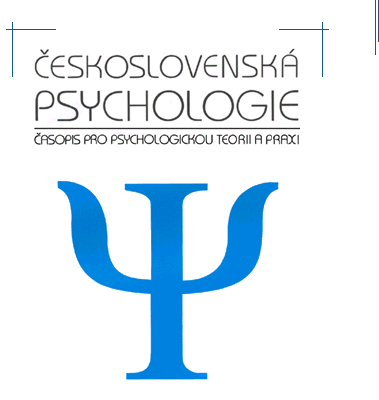 Československá psychologie: časopis pro psychologickou teorii a praxi